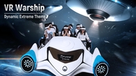 চারপাশের সাউন্ড 360 ডিগ্রি মোশন উচ্চ নিরাপত্তা সহ ইমারসিভ আর্কেড VR থিম পার্ক