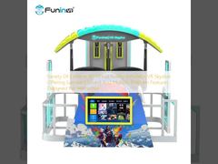 বিভিন্ন ধরণের কন্টেন্ট ৯ডি ভার্চুয়াল রিয়েলিটি সিমুলেটর ভিআর স্কাইডাইভ যা চারপাশের শব্দ এবং ইন্টারেক্টিভ করার জন্য ডিজাইন করা একাধিক প্ল্যাটফর্মের বৈশিষ্ট্য সরবরাহ করে