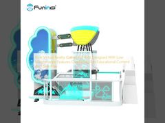 বাচ্চাদের জন্য ডিজাইন করা নীল ভার্চুয়াল রিয়েলিটি গেম, যা মজাদার শিক্ষামূলক বিষয়বস্তু এবং নিরাপদ খেলার সমন্বয়ে কম রক্ষণাবেক্ষণ বৈশিষ্ট্যগুলির সাথে তৈরি করা হয়েছে