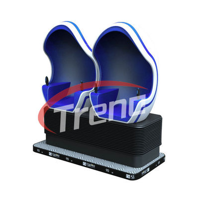 কালো মিনি ডায়নামিক 9 ডি ভার্চুয়াল রিয়ালিটি সিমুলেটর, 1080 পি এইচডি ফ্রি ভিশন 9 ডি অ্যাকশন সিনেমা