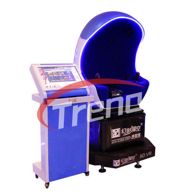 ডিম শেপ থিম পার্ক 9 ডি ভার্চুয়াল রিয়ালিটি সিনেমার ডাবল সিটস 1500 ওয়াট এসজিএস অনুমোদিত