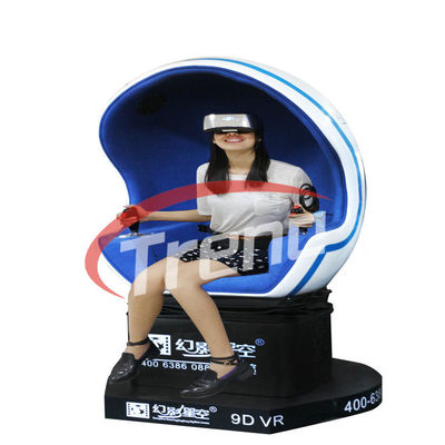 2 প্লেয়ার রোলার কোস্টার ডিম মেশিন 9 ডি ভার্চুয়াল রিয়ালিটি সিনেমা 360 ডিগ্রী ফিল্ম সঙ্গে