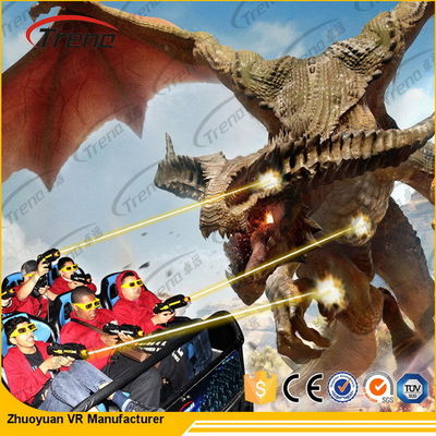 Funin ভিআর 3DM চশমা মাল্টিপ্লেয়ার 5 ডি / 7 ডি ইন্টারেক্টিভ সিনেমা বৈদ্যুতিক সিস্টেম