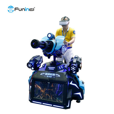 ইন্টারেক্টিভ 9D ভার্চুয়াল রিয়েলিটি শুটিং সিমুলেটর অভিজ্ঞতা ভিআর গ্যাটলিং মাস্টার