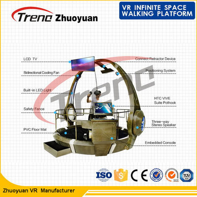 ডায়নামিক প্রভাব সঙ্গে কালো থিম পার্ক ডায়নামিক Walker ভার্চুয়াল ওয়ার্ল্ড সিমুলেটর