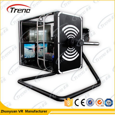 ইন্টারেক্টিভ পূর্ণ মোশন VR ফ্লাইট সিমুলেটর, 360 ডিগ্রী ফ্লাইট সিমুলার মেশিন