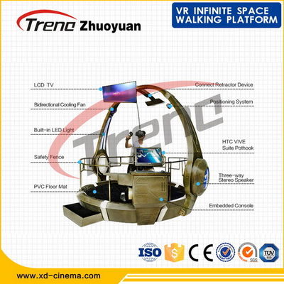 শপিং মল জন্য ইন্ডোর মাল্টি ডাইরেক্টাল ভার্চুয়াল রিয়ালিটি গেমিং ট্রেডমিল