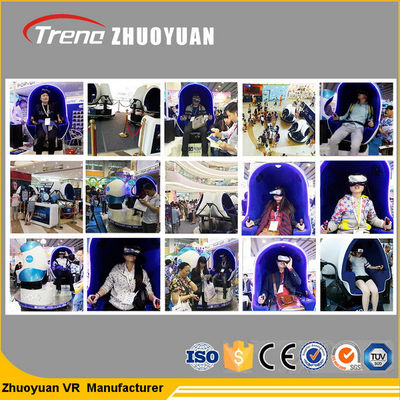VR চশমা 1/2/3 আসন সঙ্গে বৈদ্যুতিক সিস্টেম 9D ভার্চুয়াল বাস্তবতা সিমুলেটর