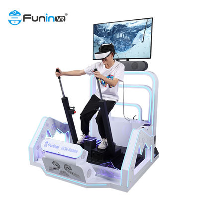 Vr Business Funinvr Vr Skiing Simulator D VR সিমুলেশন ভার্চুয়াল রিয়েলিটি থিম পার্কে রাইড করে