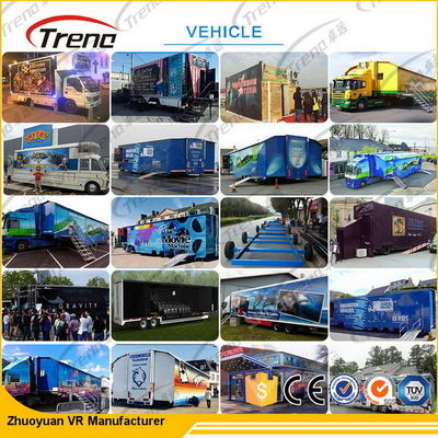 থিম পার্ক জন্য বিশেষ প্রভাব 5D সিনেমা ভার্চুয়াল বাস্তবতা ড্রাইভিং সিমুলেটর