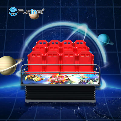 বিনোদন পার্কের জন্য 3D স্ক্রীন ইন্ডোর বাণিজ্যিক 5D সিমুলেটর সিনেমা সরঞ্জাম