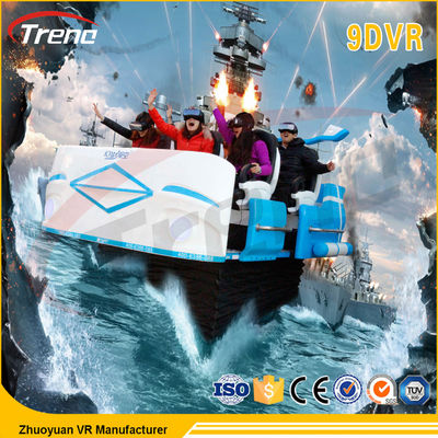 ফ্যাশন এসি 220V 5KW বৈদ্যুতিক সিস্টেম 9 ডি কর্ম সিনেমা ভার্চুয়াল বাস্তবতা সিমুলেটর