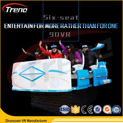 ফ্যাশন এসি 220V 5KW বৈদ্যুতিক সিস্টেম 9 ডি কর্ম সিনেমা ভার্চুয়াল বাস্তবতা সিমুলেটর