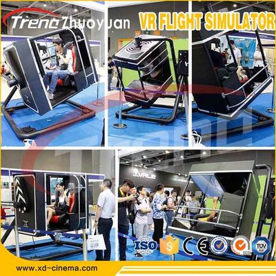 720 Degree VR Flight Simulator With Full Digital Servo System Easy Operation