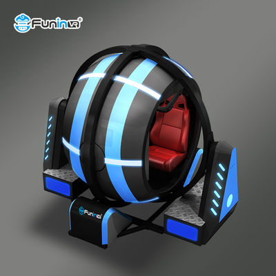 একক প্লেয়ার সহজ শুটিং গেম ভার্চুয়াল রিয়েলিটি সিমুলেটর 2.5KW পাওয়ার 200kg লোড ক্ষমতা 30 গেম প্যাকেজ