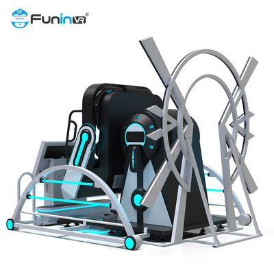 সর্বোচ্চ ধারণক্ষমতা ১০০-৫০০ কেজি আমাদের ডায়নামিক এক্সট্রিম থিম ভিআর আরকেড থিম পার্কে প্রযুক্তি এবং অ্যাডভেঞ্চারের নিখুঁত মিশ্রণ