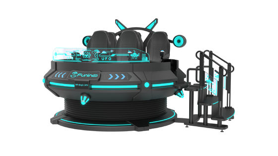 বিনোদন 55 ইঞ্চি স্ক্রিন 9 ডি ভিআর চেয়ার AC220V 5 আসন