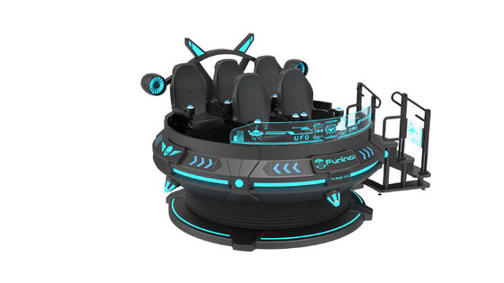 বিনোদন 55 ইঞ্চি স্ক্রিন 9 ডি ভিআর চেয়ার AC220V 5 আসন