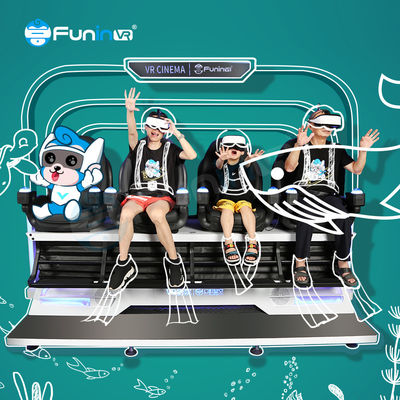 বিনোদন 9 ডি ভার্চুয়াল রিয়েলিটি সিমুলেটর চারপাশের শব্দ কম রক্ষণাবেক্ষণ 220 ভোল্ট