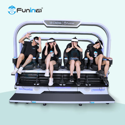 বিনোদন 9 ডি ভার্চুয়াল রিয়েলিটি সিমুলেটর চারপাশের শব্দ কম রক্ষণাবেক্ষণ 220 ভোল্ট