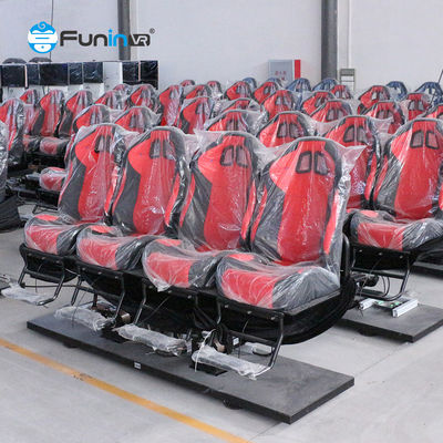 শপিং মল 5 ডি সিনেমা থিয়েটার কাস্টমাইজড স্কয়ার ডিজাইন 9-48 আসনের জন্য 3 মাসিক আপডেট 1 সিনেমা