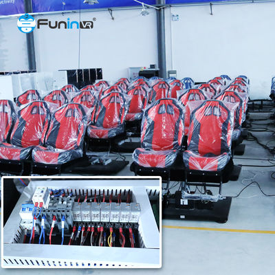 শপিং মল 5 ডি সিনেমা থিয়েটার কাস্টমাইজড স্কয়ার ডিজাইন 9-48 আসনের জন্য 3 মাসিক আপডেট 1 সিনেমা