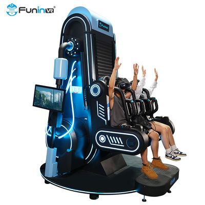 9D VR চেয়ারের ৩৬০ ডিগ্রী ঘূর্ণন এবং ৫৫ ইঞ্চি স্ক্রিনের সাথে ভার্চুয়াল রিয়েলিটিতে নিজেকে নিমজ্জিত করুন