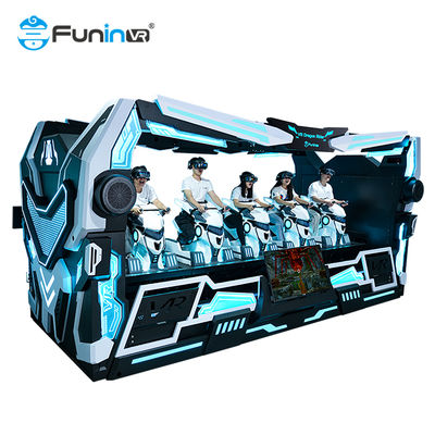 বিনোদন 9D VR ড্রাগন রাইডার 5 সিট সিমুলেটর অন ডাইনামিক এক্সট্রিম থিম প্ল্যাটফর্ম