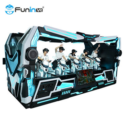 6180*2695*2825mm 9D ভার্চুয়াল রিয়েলিটি সিনেমা ডায়নামিক লাইটিং এফেক্ট সহ উচ্চ সংজ্ঞা ভিজ্যুয়াল এফেক্ট