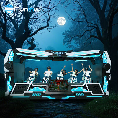 6180*2695*2825mm 9D ভার্চুয়াল রিয়েলিটি সিনেমা ডায়নামিক লাইটিং এফেক্ট সহ উচ্চ সংজ্ঞা ভিজ্যুয়াল এফেক্ট