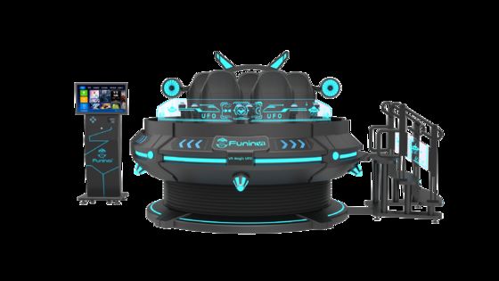 আপনার বিনোদন ব্যবসায়ের উন্নতি করুন 6 সিট 9 ডি ভিআর ভিআর সিনেমা ভোল্টেজ 220 ভি / 2.4 কেডব্লিউ এবং কম্পিউটার আই 5 1650 8 জি 240 জি