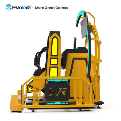 ৩৬০ ডিগ্রি ঘূর্ণন ভিআর ফ্লাইট সিমুলেটর ইমারসিভ রোলার কোস্টার ভিআর আর্ক্যাড গেম মেশিন