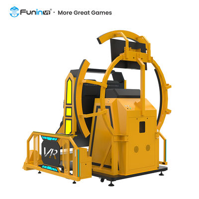 ৩৬০ ডিগ্রি ঘূর্ণন ভিআর ফ্লাইট সিমুলেটর ইমারসিভ রোলার কোস্টার ভিআর আর্ক্যাড গেম মেশিন