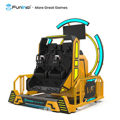 ৩৬০ ডিগ্রি ঘূর্ণন ভিআর ফ্লাইট সিমুলেটর ইমারসিভ রোলার কোস্টার ভিআর আর্ক্যাড গেম মেশিন