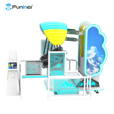 ভার্চুয়াল রিয়েলিটি ফ্লাইট সিমুলেটর বিনোদন পার্ক রাইডস ডাবল সিট ভিআর ফ্লাইং গেম মেশিন