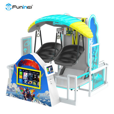 ভার্চুয়াল রিয়েলিটি ফ্লাইট সিমুলেটর বিনোদন পার্ক রাইডস ডাবল সিট ভিআর ফ্লাইং গেম মেশিন