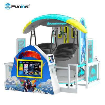 গরম বিক্রয় 9D ভার্চুয়াল রিয়েলিটি সিমুলেটর VR স্কাইডাইভ ইমারসিভ অভিজ্ঞতা VR আর্কেড থিম পার্ক ইন্টারেক্টিভ বিনোদন সমাধানগুলির জন্য বিভিন্ন ধরণের সামগ্রী সরবরাহ করে