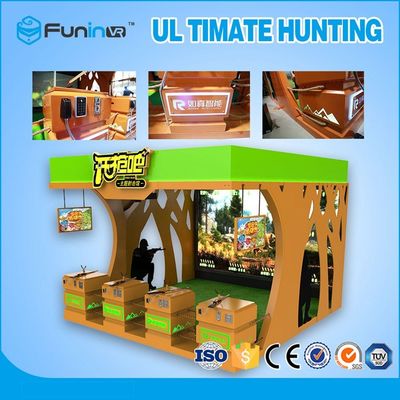 শ্যুটিং গেম ভার্চুয়াল রিয়ালিটি মেশিন 220 ভি ভিআর প্রকাশিত গেম সরঞ্জাম উত্তেজনাপূর্ণ গান