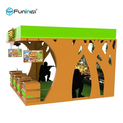 হান্টিং বার ভিআর সরঞ্জাম ভিআর 2 ডি / 3 আর্কেড গেম সেন্টারের জন্য 3D আকর্ষণীয় গান শুটিং গেম মেশিন