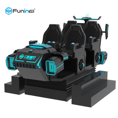 মাল্টিপ্লেয়ার ভিআর গেমস 9 ডি ভার্চুয়াল রিয়ালিটি সিমুলেটর 6 আসন 220V সিএস ISO9000 অনুমোদন