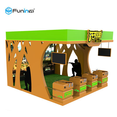 গান শুটিং গেম 9D ভার্চুয়াল রিয়ালিটি সিমুলেটর 220V ভিআর প্রকাশ খেলা সরঞ্জাম