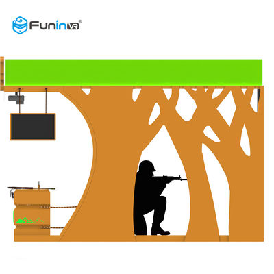 গান শুটিং গেম 9D ভার্চুয়াল রিয়ালিটি সিমুলেটর 220V ভিআর প্রকাশ খেলা সরঞ্জাম