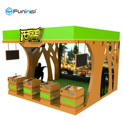 গান শুটিং গেম 9D ভার্চুয়াল রিয়ালিটি সিমুলেটর 220V ভিআর প্রকাশ খেলা সরঞ্জাম