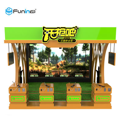 শুটিং গেম ভার্চুয়াল রিয়ালিটি মেশিন 220V ভিআর প্রকাশ খেলা সরঞ্জাম উত্তেজনাপূর্ণ গান