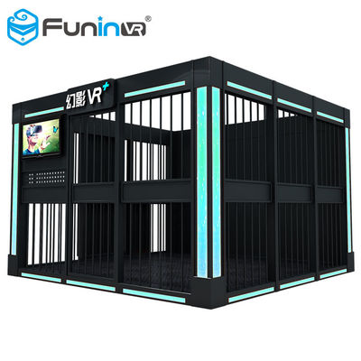 আর্কেড সেন্টারের জন্য মাল্টিপ্লেয়ার ভিআর ফুনিন ভিআর+ বন্দুক সরঞ্জাম 9 ডি ভিআর শুটিং গেম মেশিন