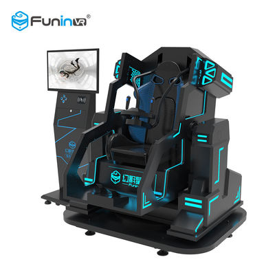 বায়ুসংক্রান্ত 6 ডফ প্ল্যাটফর্ম সহ থিম পার্ক 9 ডি ভিআর স্পন্দিত সিমুলেটর