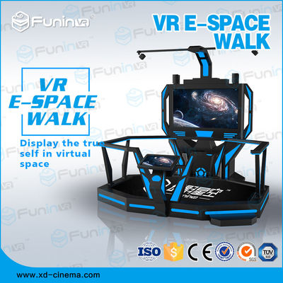 রেটেড লোডিং 189 কেজি ভার্চুয়াল রিয়ালিটি ট্রেডমিল এইচটিসি ভিআর চশমা হেডসেট