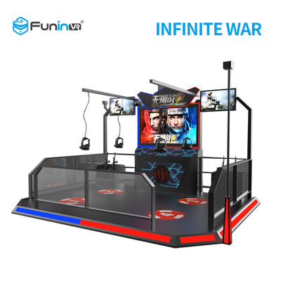 ভিডিও 360 দেখুন ভার্চুয়াল বাস্তবতা সিমুলেটর স্ট্যান্ড আপ আপ অসীম যুদ্ধ