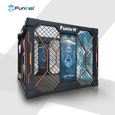 রেটেড লোড 600 কেজি 9 ডি ভিআর আরকেড মেশিন 4 প্লেয়ার ভিআর শ্যুটিং গেম সিমুলেটর