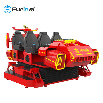 ভার্চুয়াল রিয়েলিটি মাল্টিপ্লেয়ার ভিআর ডার্ক মার্স গেম মেশিন 6 সিট রেসিং 9 ডি ভিআর সিমুলেটর